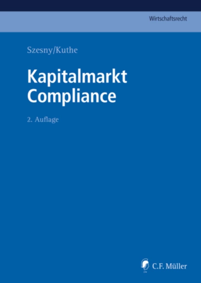 Обложка книги Kapitalmarkt Compliance, Karl Richter