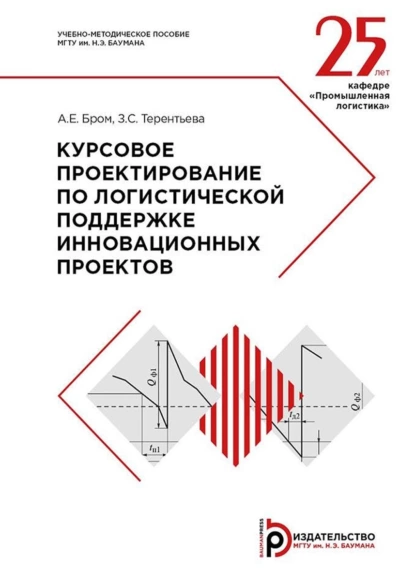 Обложка книги Курсовое проектирование по логистической поддержке инновационных проектов, Алла Бром