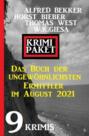 Das Buch der ungewöhnlichsten Ermittler im August 2021: Krimi Paket 9 Krimis