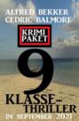 9 Klasse-Thriller im September 2021: Krimi Paket