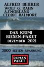 Das Krimi Riesen-Paket Dezember 2021: 2000 Seiten Spannung