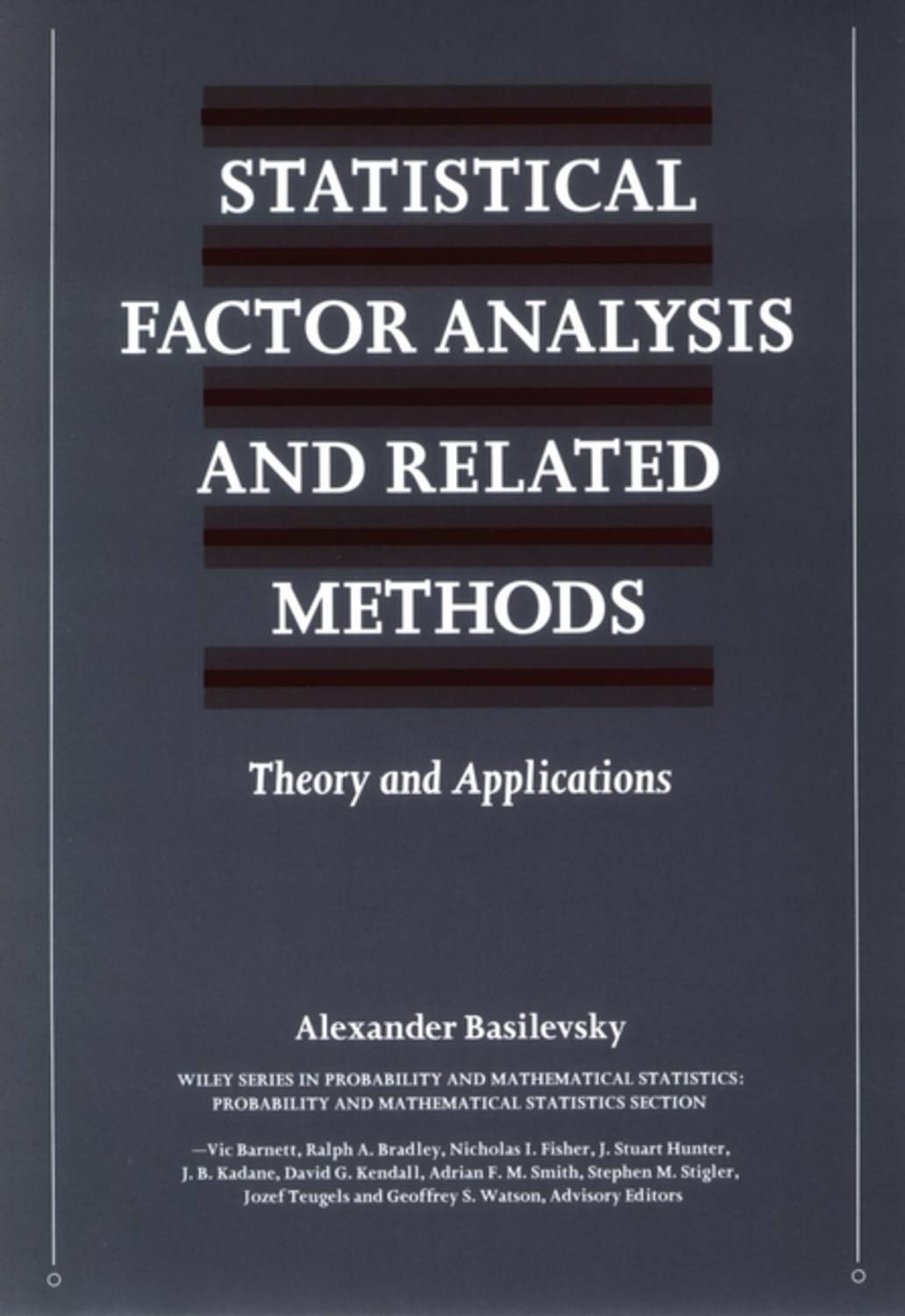 Related method. Statistics book Cover.