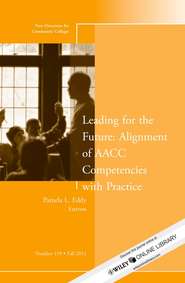Leading for the Future: Alignment of AACC Competencies with Practice. New Directions for Community College, Number 159